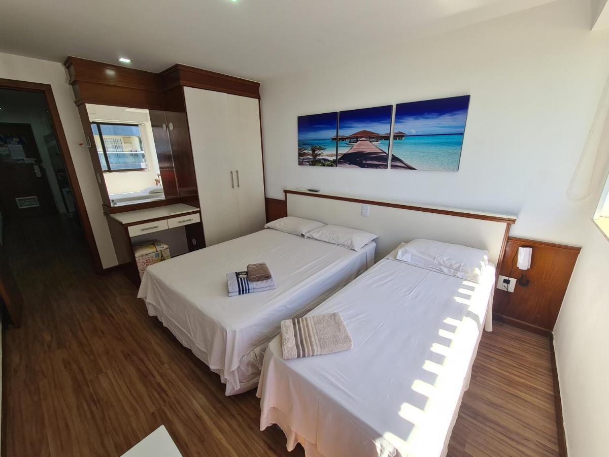 Flat Pasárgada 712, Free Bikes, pé na praia Vila Velha  Kültér fotó