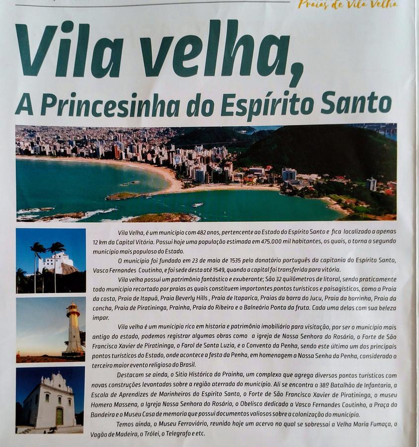 Flat Pasárgada 712, Free Bikes, pé na praia Vila Velha  Kültér fotó