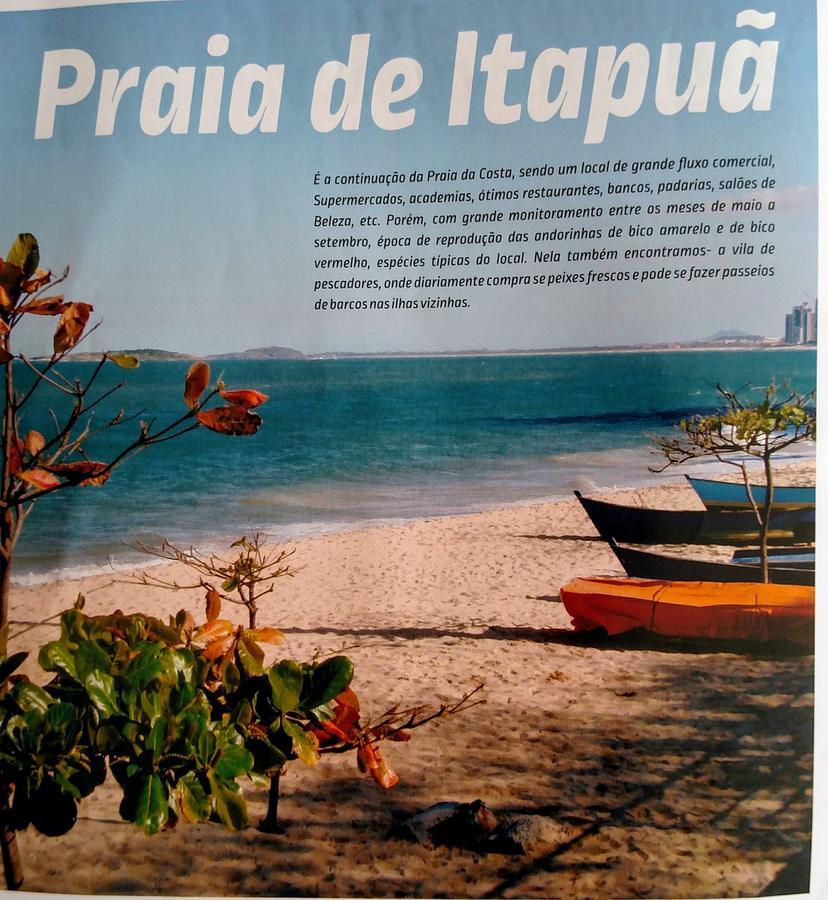 Flat Pasárgada 712, Free Bikes, pé na praia Vila Velha  Kültér fotó